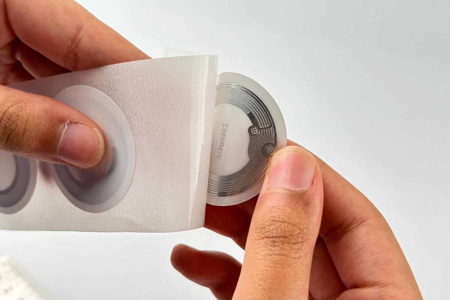 ملصق دائري HF RFID ICODE SLIX Dia 40 مم