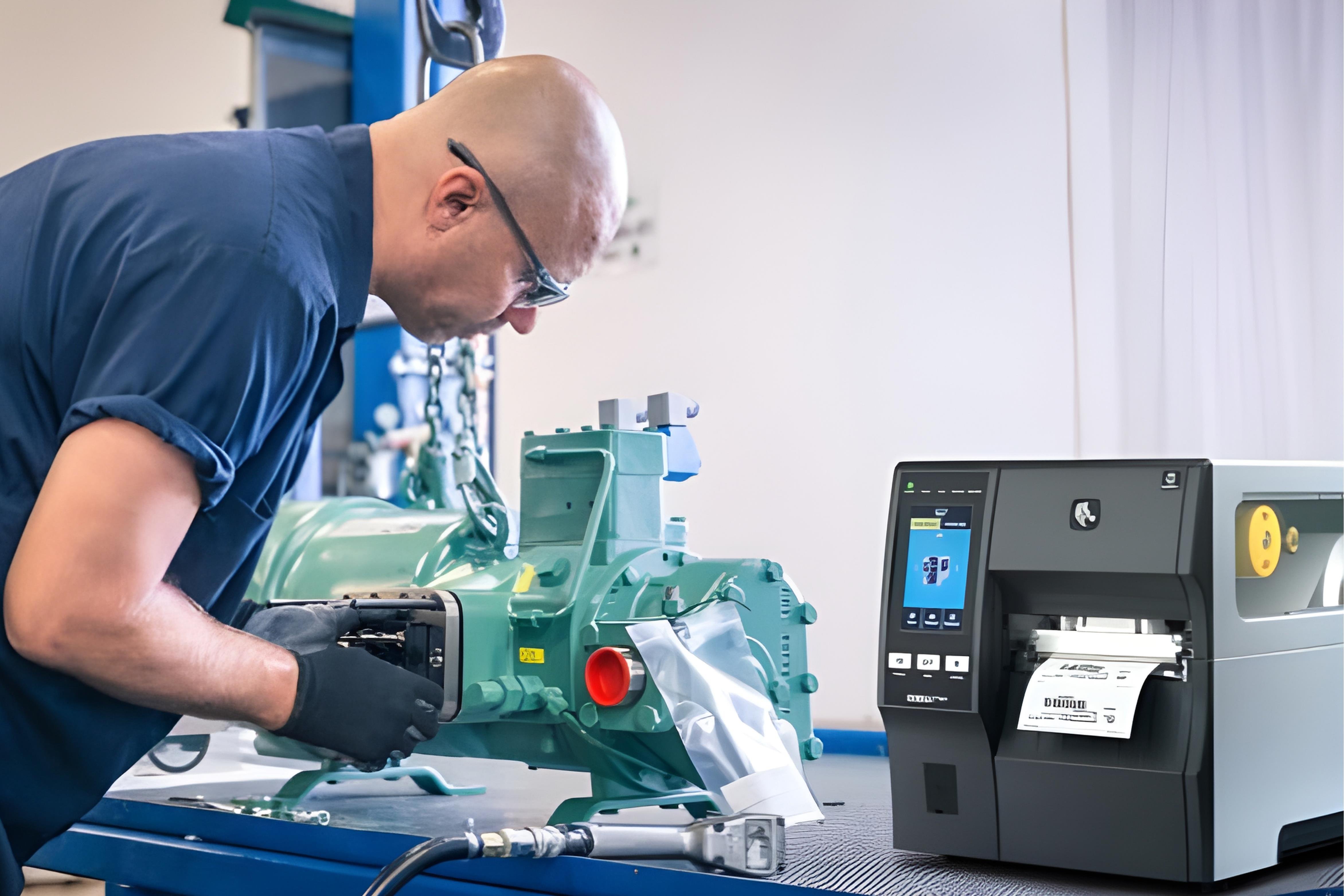 Zebra ZT411 Endüstriyel On-Metal (Metal Üstü) RFID Barkod Etiket Yazıcısı