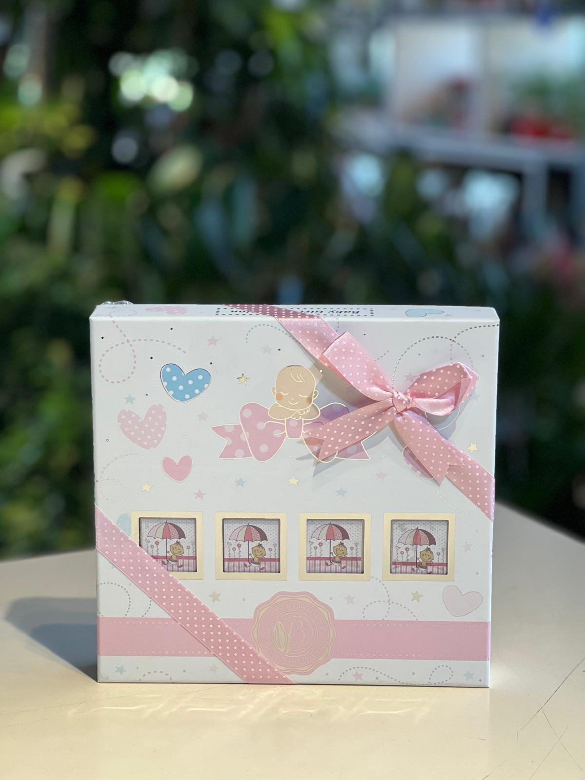 Bolçi Pembe Kız Bebek Çikolata 48 Adet