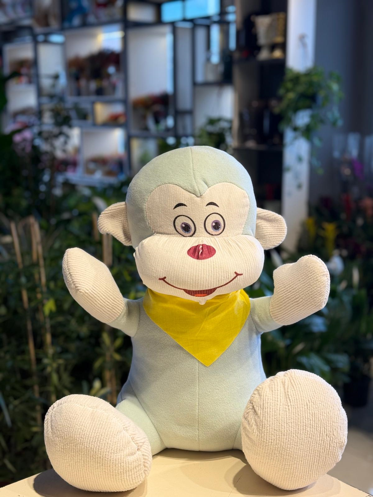 Mavi Peluş Maymun