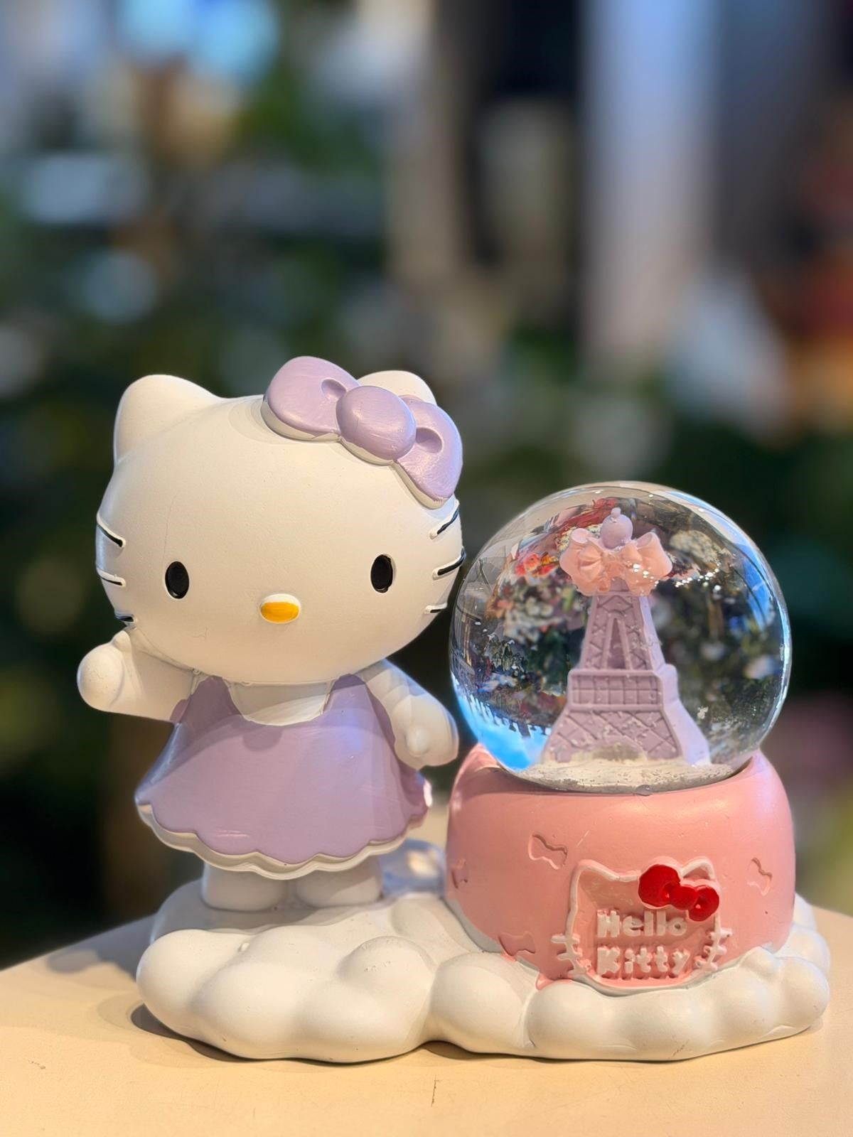 Mor Hello Kitty Kar Küresi