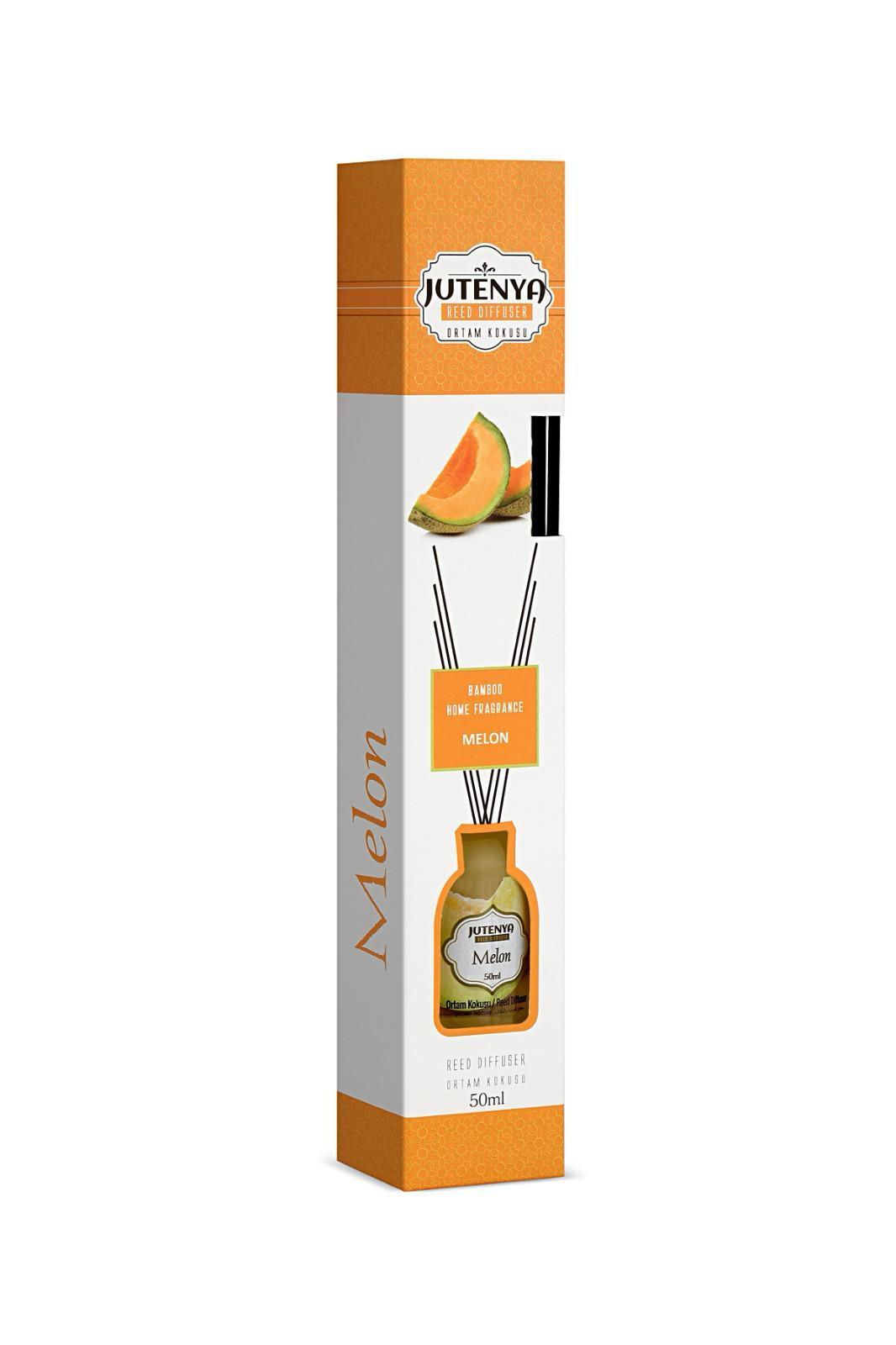 Kavun Kokulu Bambu Çubuk Oda Kokusu, Ofis, Banyo, Mutfak 50 Ml