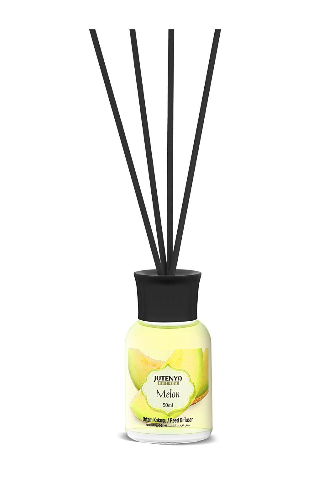 Kavun Kokulu Bambu Çubuk Oda Kokusu, Ofis, Banyo, Mutfak 50 Ml