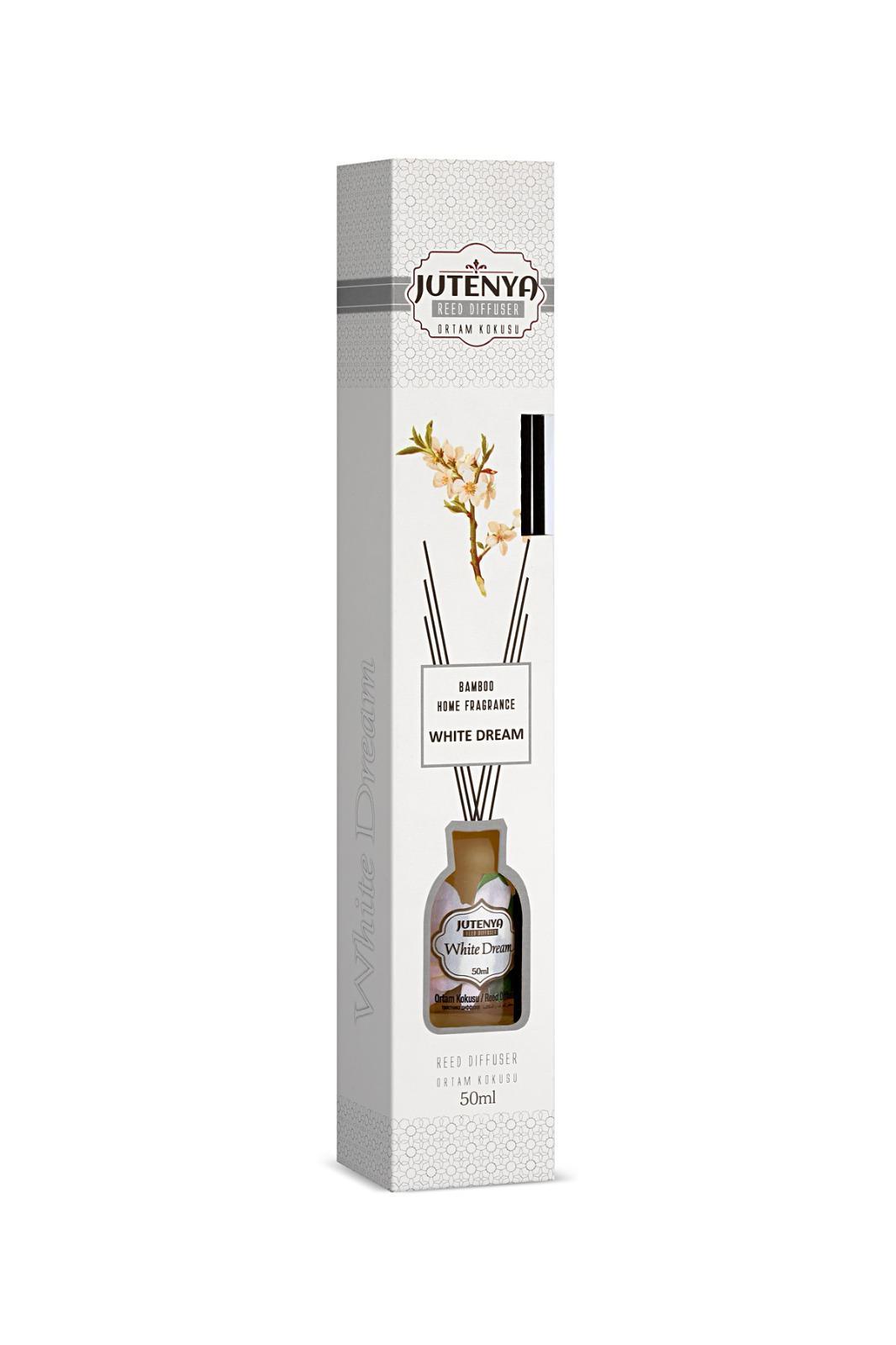 White Dream Bambu Çubuk Oda Kokusu, Ofis, Banyo, Mutfak 50 Ml