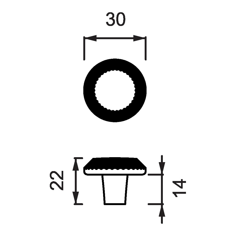 ÇEBİ A1102001 PC35 MODERN KULP ZMK.101.02.0117398Mobilya KulplarıÇEBİ