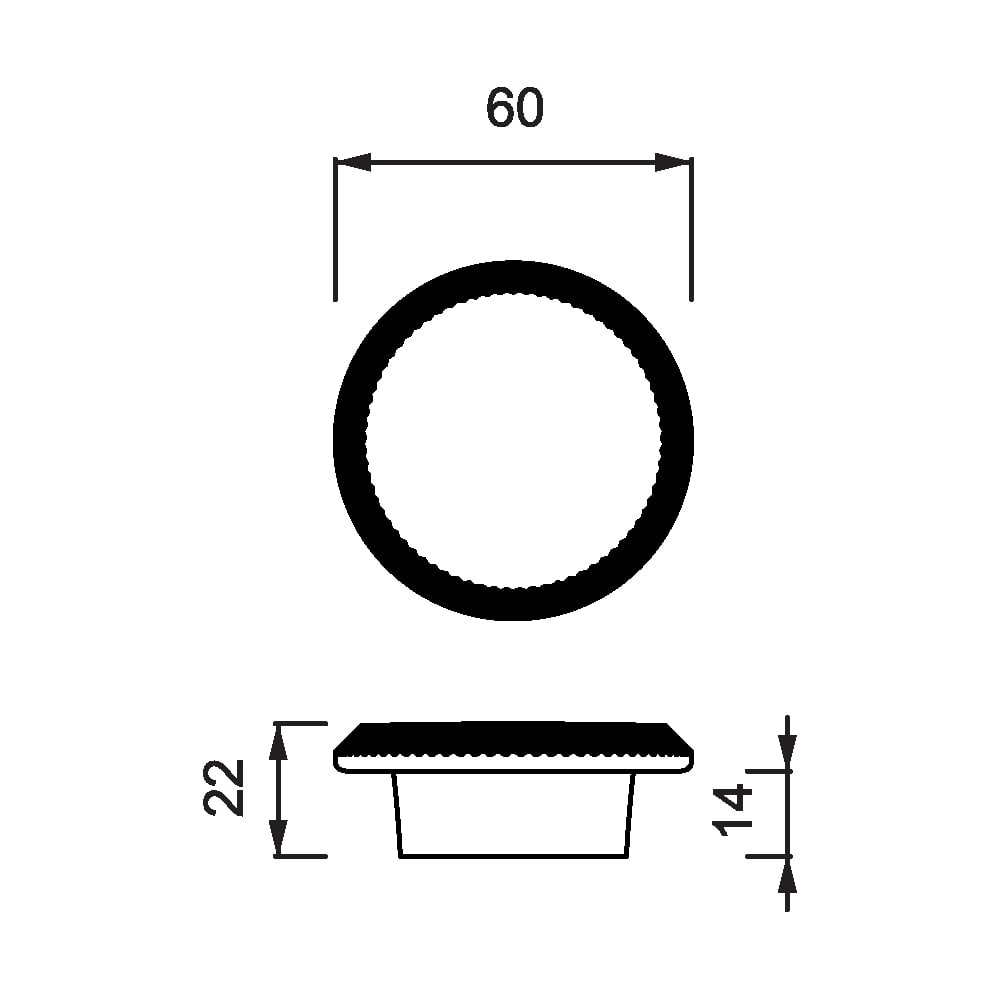 ÇEBİ A1102003 PC24 MODERN KULP ZMK.101.02.0109546Mobilya KulplarıÇEBİ