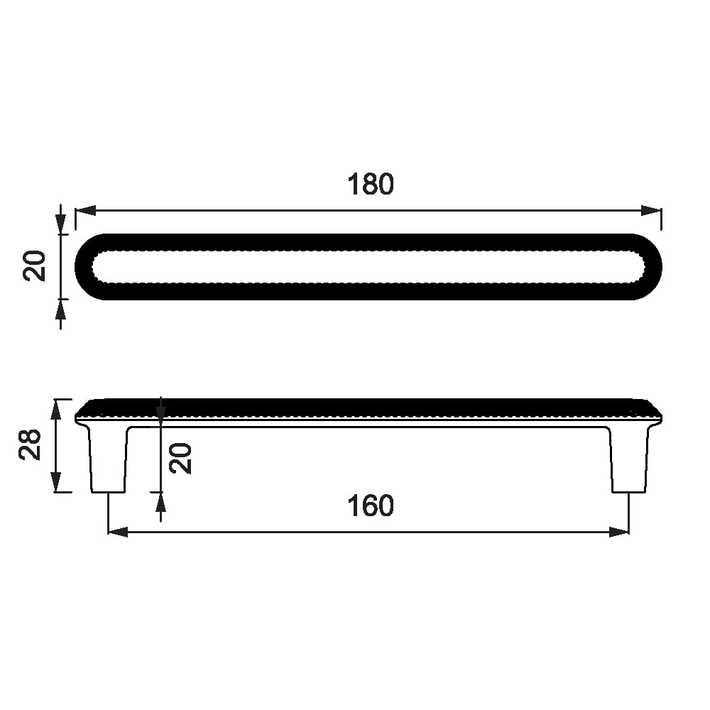 ÇEBİ A1102160 MP11 MODERN KULP ZMK.101.02.0113159Mobilya KulplarıÇEBİ