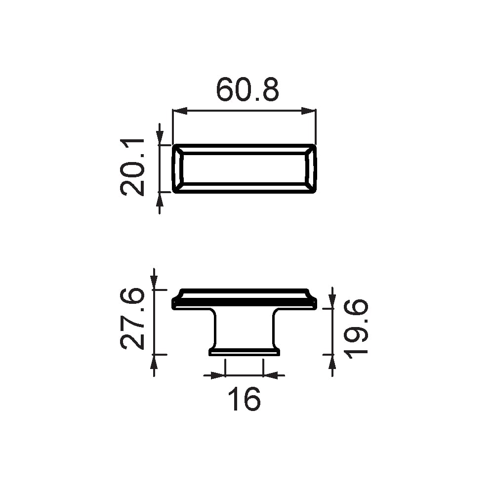 ÇEBİ A1104016 MP14 MODERN KULP ZMK.101.02.0109473Mobilya KulplarıÇEBİ