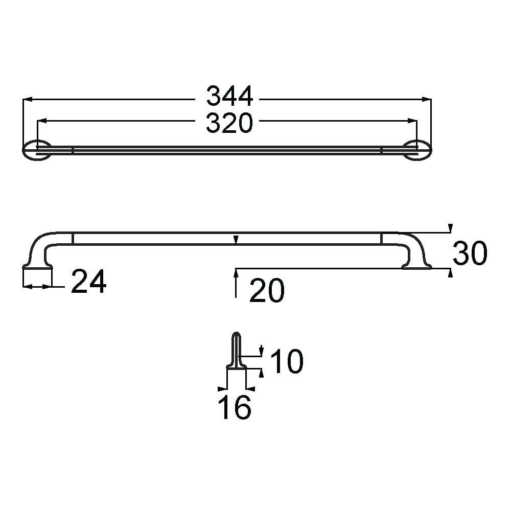 ÇEBİ A1109320 MP02 MODERN KULP ZMK.101.02.0109964Mobilya KulplarıÇEBİ