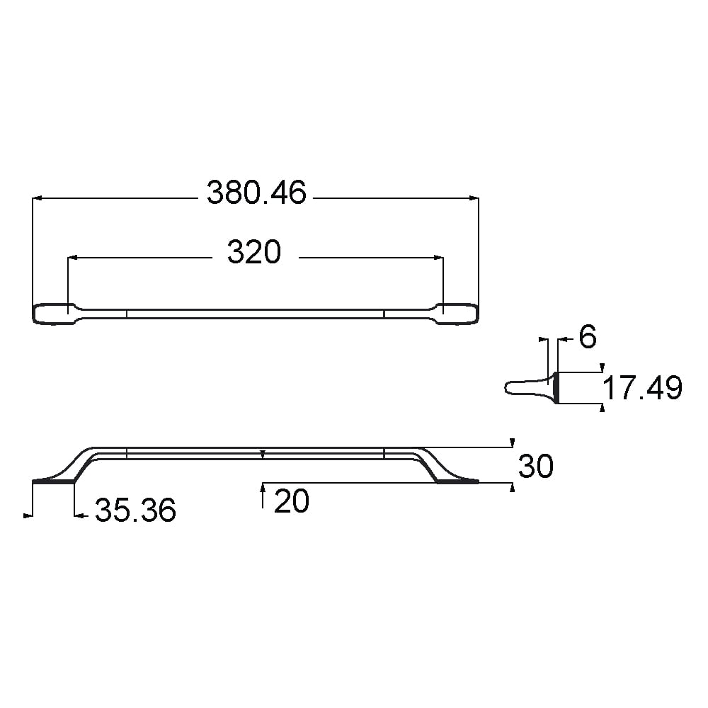 ÇEBİ A1111320 PC24 MODERN KULP ZMK.101.02.0109949Mobilya KulplarıÇEBİ