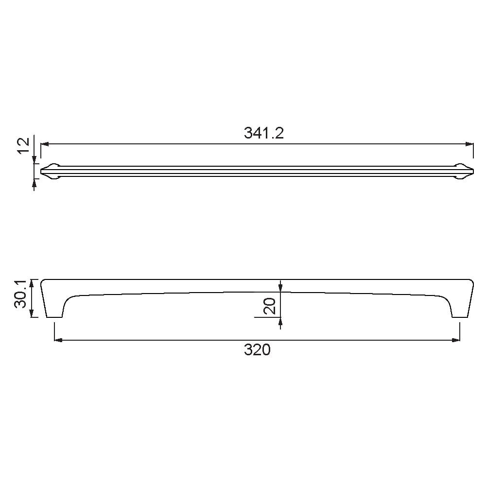ÇEBİ A1113320 MP08 MODERN KULP ZMK.101.02.0109196Mobilya KulplarıÇEBİ