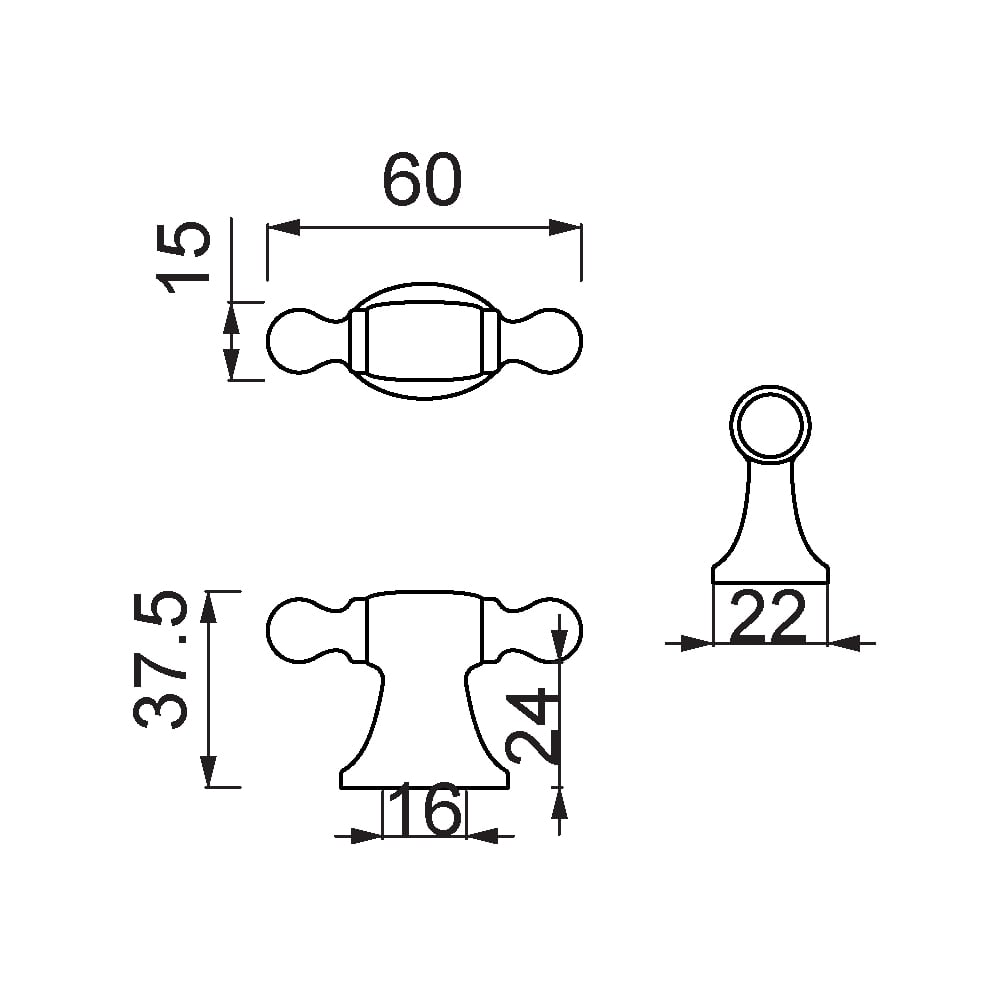 ÇEBİ A1123016 MP02 MODERN KULP ZMK.101.03.0108740Mobilya KulplarıÇEBİ