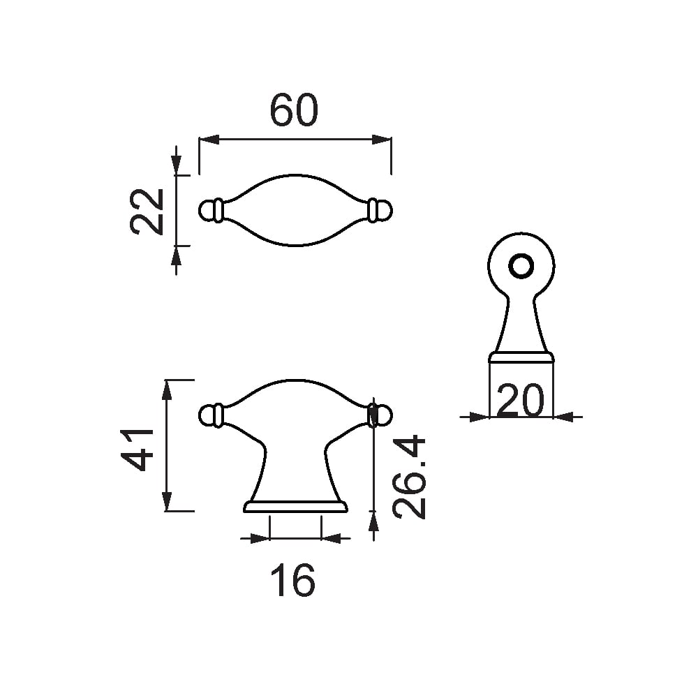 ÇEBİ A1124016 MP02 MODERN KULP ZMK.101.03.0108744Mobilya KulplarıÇEBİ