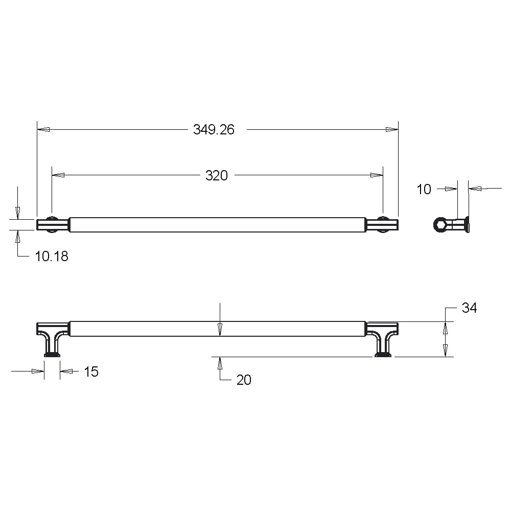ÇEBİ A1126320 PC24 MODERN KULP ZMK.101.02.0111347Mobilya KulplarıÇEBİ