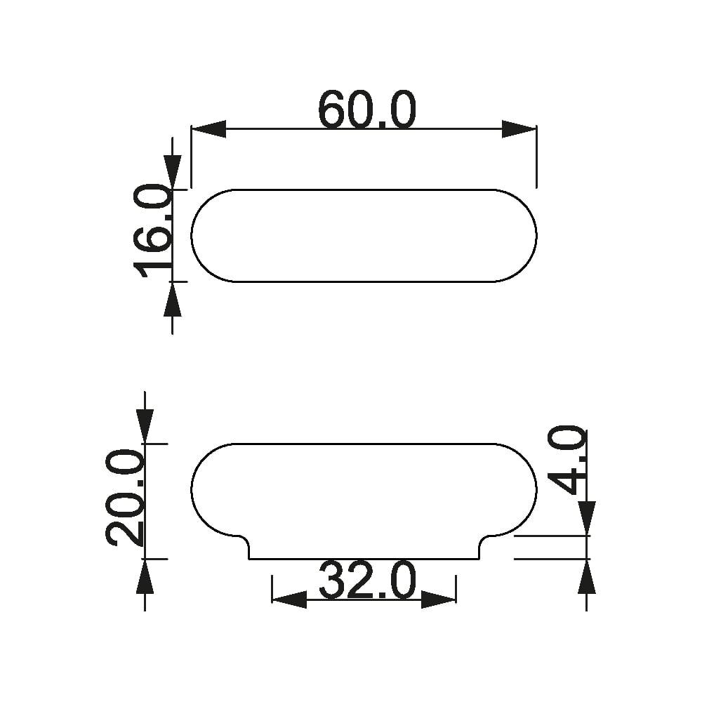 ÇEBİ A1127032 PC24 MODERN DÜĞME ZMK.101.02.0110097Mobilya KulplarıÇEBİ