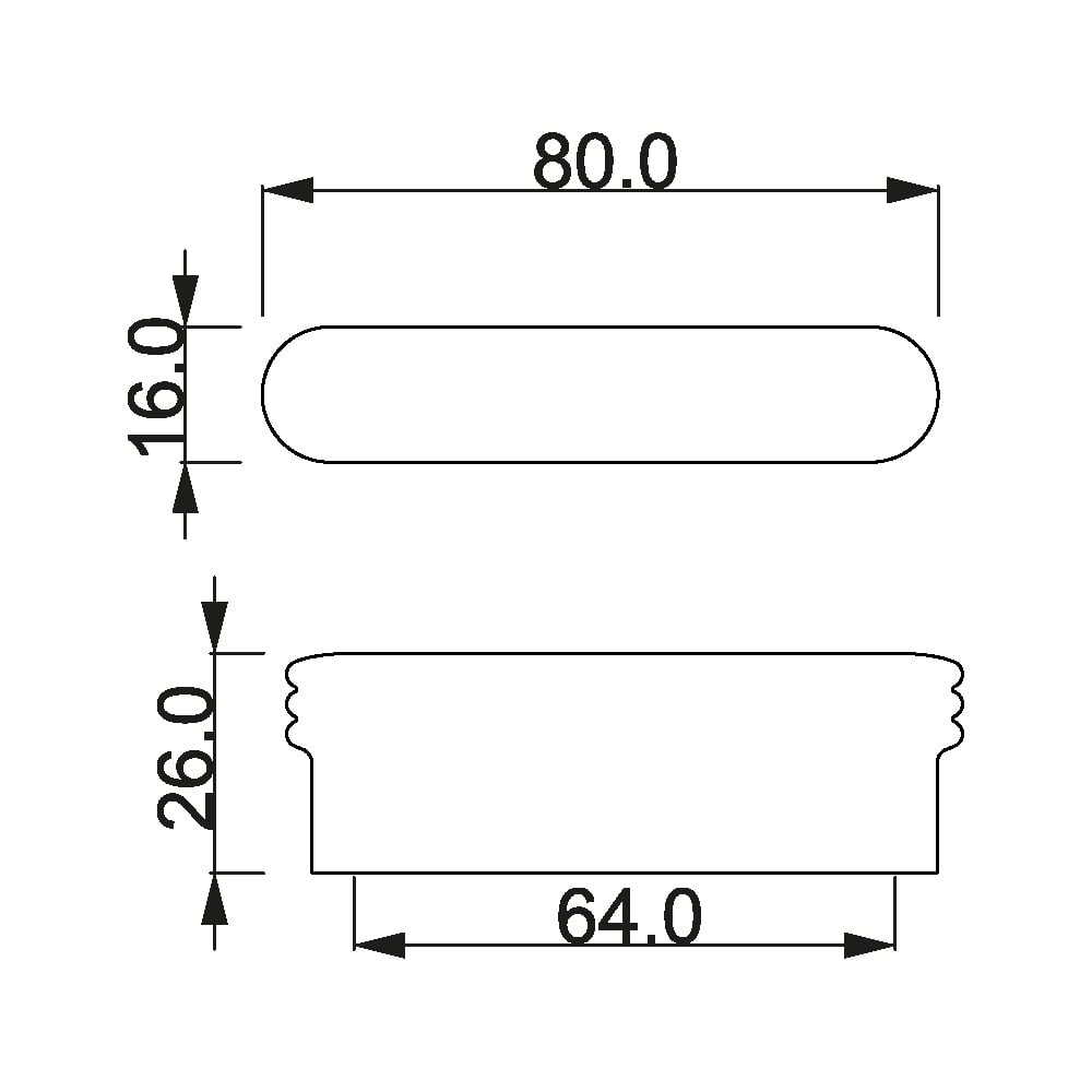 ÇEBİ A1131064 MP11 MODERN KULP ZMK.101.02.0110212Mobilya KulplarıÇEBİ