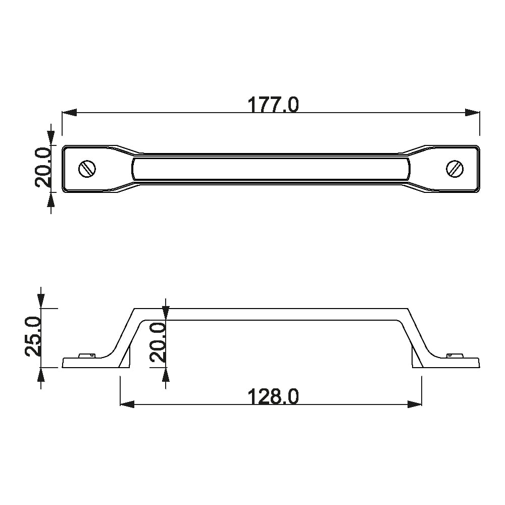 ÇEBİ A1133128 MP11 MODERN KULP ZMK.101.02.0113204Mobilya KulplarıÇEBİ