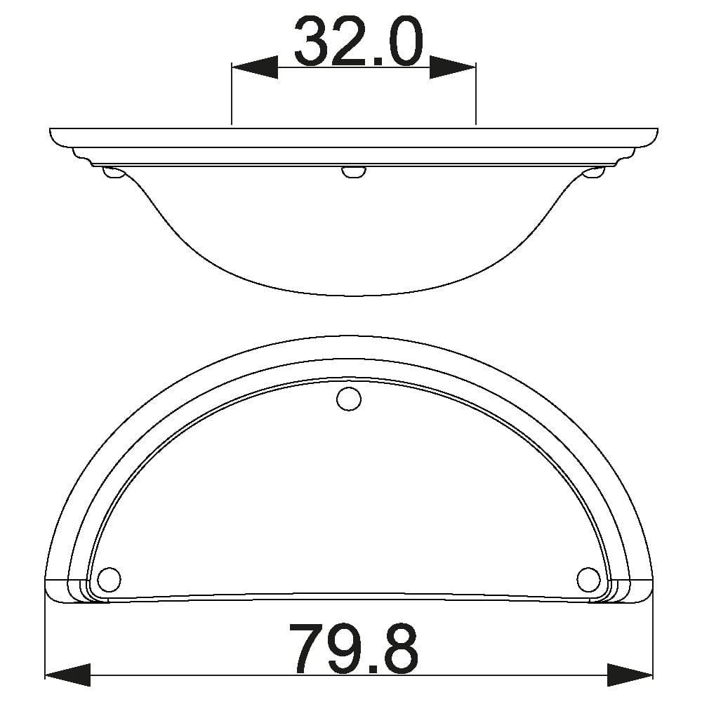 ÇEBİ A1177032 PC24 ÇANAK KULP ZMK.101.09.0112889Mobilya KulplarıÇEBİ