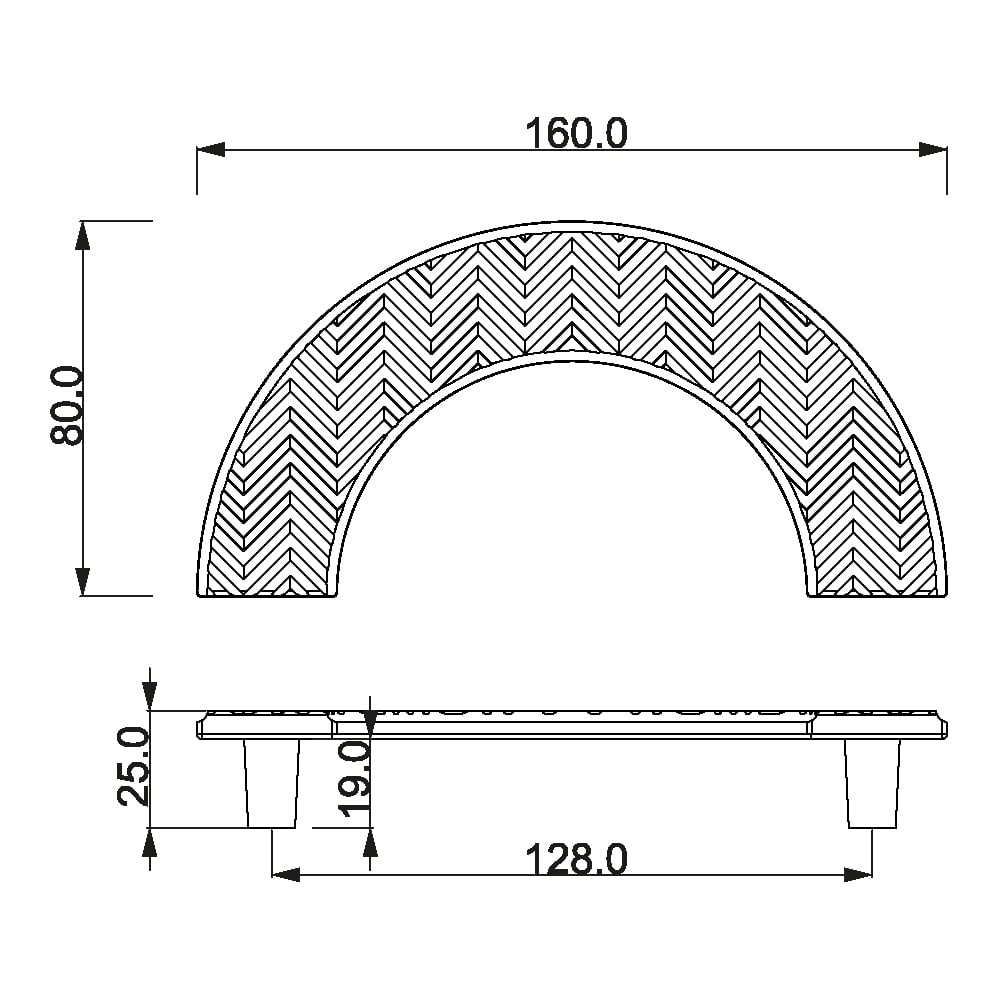 ÇEBİ A1198128 PC24 SİMETRİK TAMAMLAMA KULP101.02.0108768Mobilya KulplarıÇEBİ