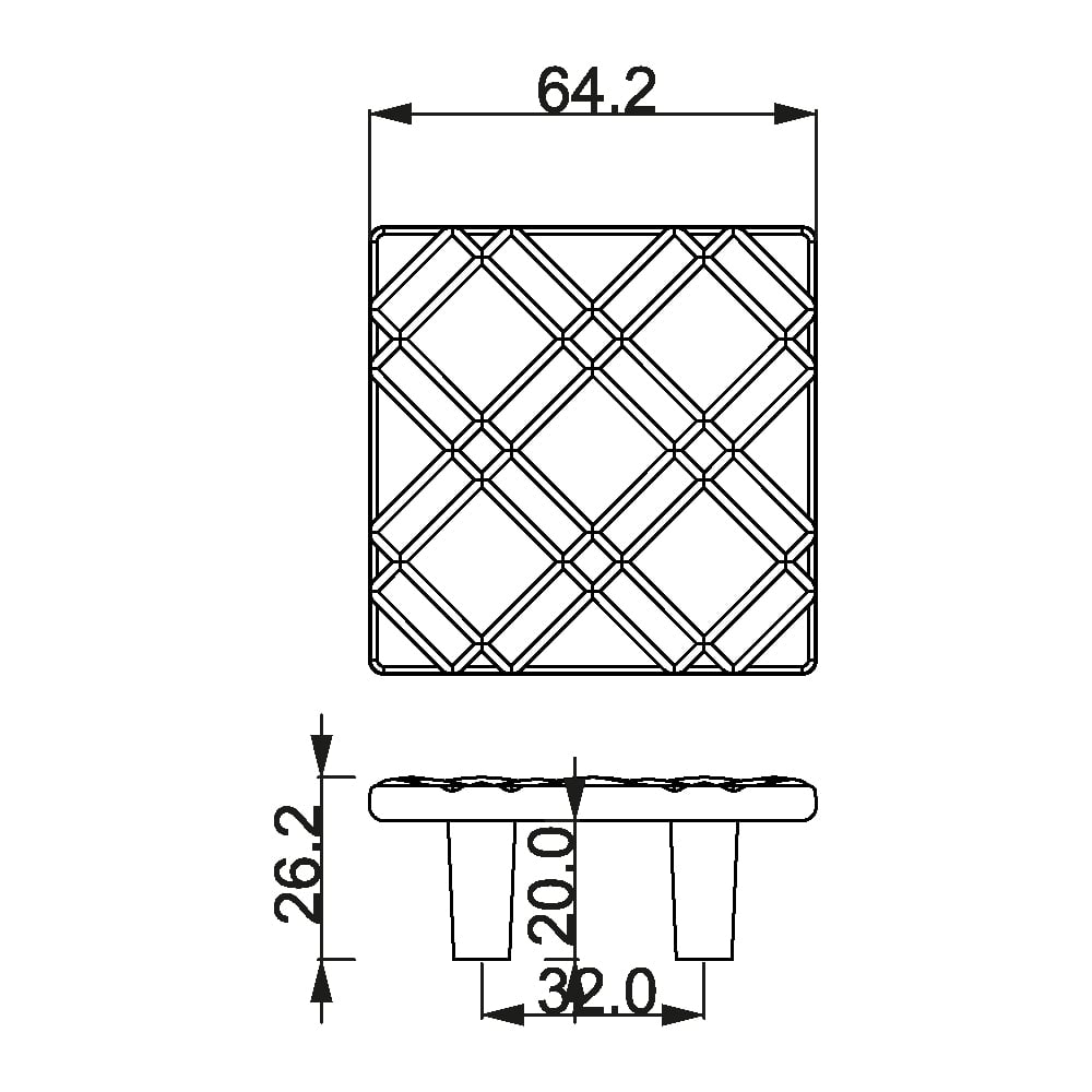 ÇEBİ A1201032 PC35 MODERN KULP ZMK.101.02.0117530Mobilya KulplarıÇEBİ