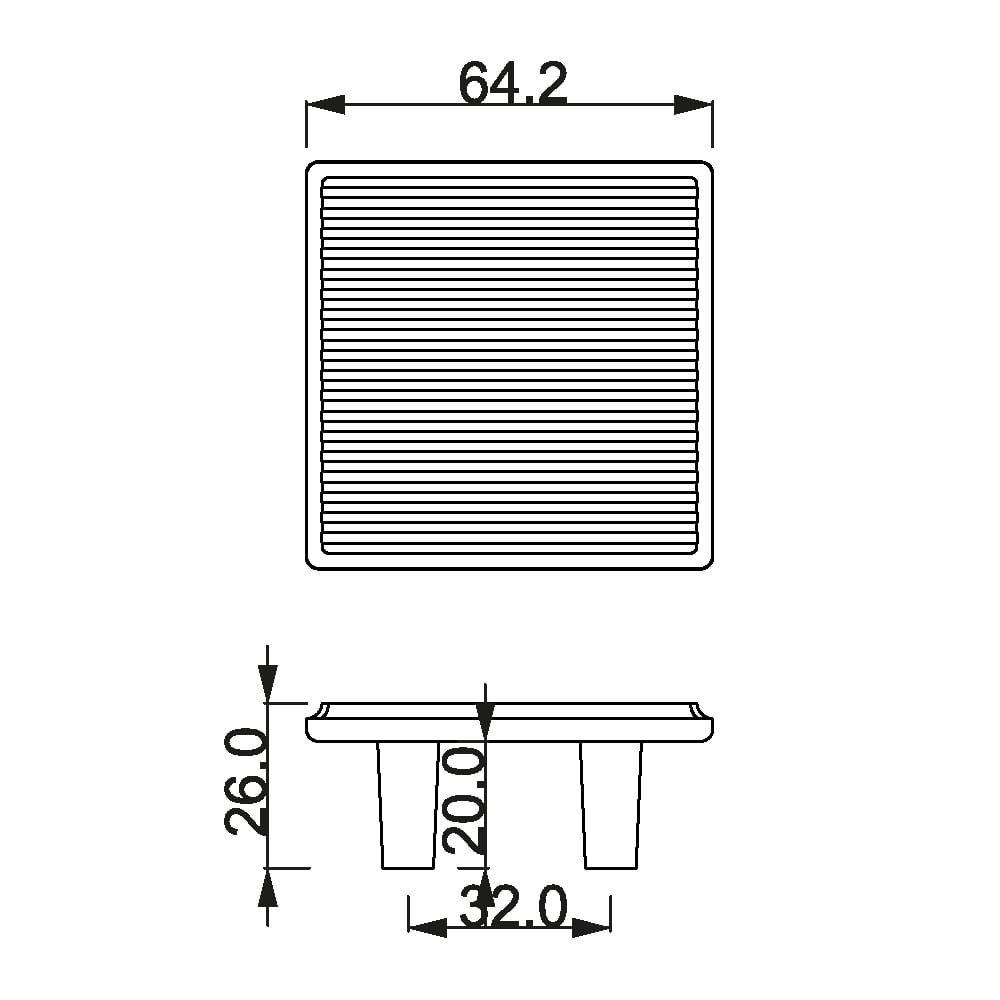 ÇEBİ A1206032 PC35 MODERN KULP ZMK.101.02.0117572Mobilya KulplarıÇEBİ