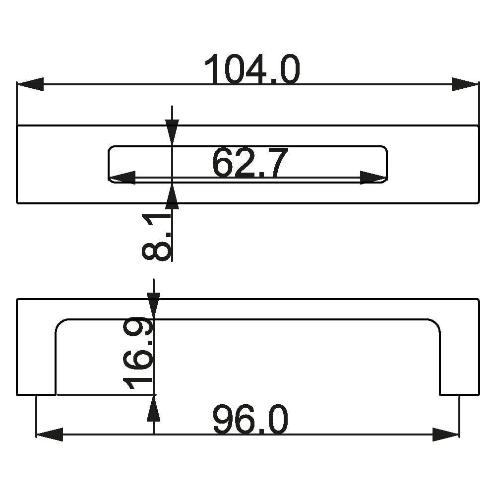 ÇEBİ A172096 MP02 MODERN KULP ZMK.101.02.0102283Mobilya KulplarıÇEBİ