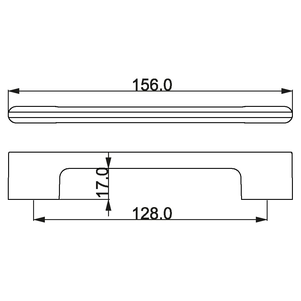 ÇEBİ A182128 PC24 PL06 MODERN KULP ZMK.101.02.0102306Mobilya KulplarıÇEBİ
