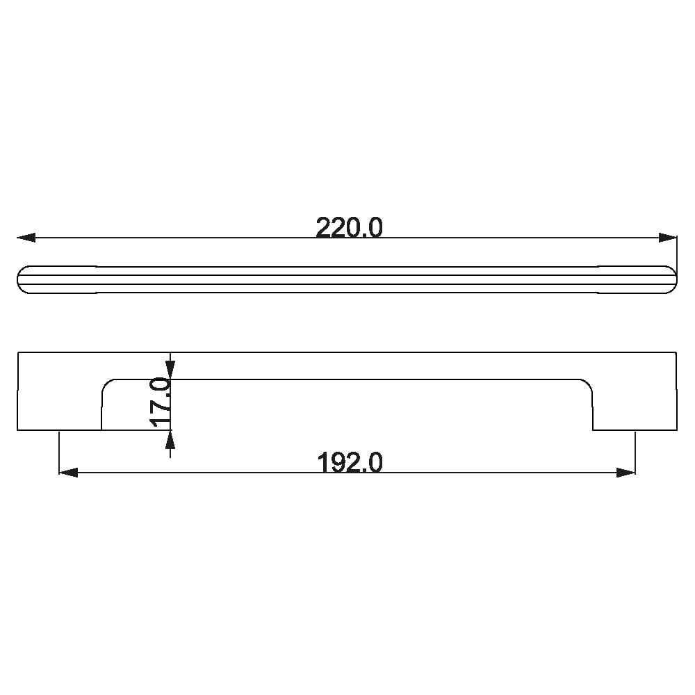 ÇEBİ A182192 MP02 PL16 MODERN KULP ZMK.101.02.0113482Mobilya KulplarıÇEBİ