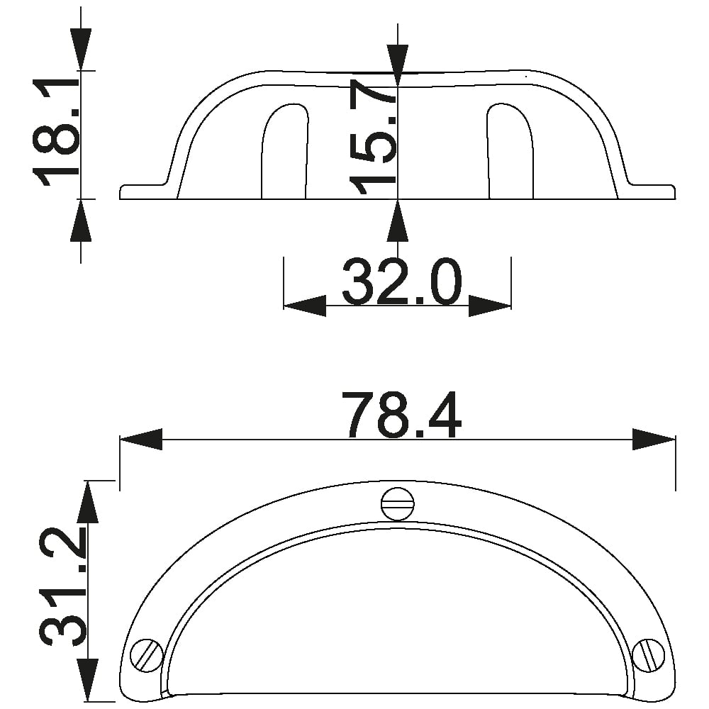 ÇEBİ A344032 MP10 ÇANAK KULP ZMK.101.09.0103526Mobilya KulplarıÇEBİ