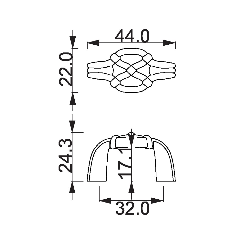 ÇEBİ A357032 MP11 KLASİK KULP ZMK.101.03.0103730Mobilya KulplarıÇEBİ