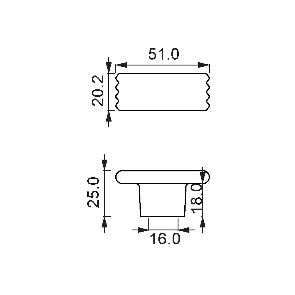 ÇEBİ A372016 PC27 MODERN KULP ZMK.101.03.0117849Mobilya KulplarıÇEBİ