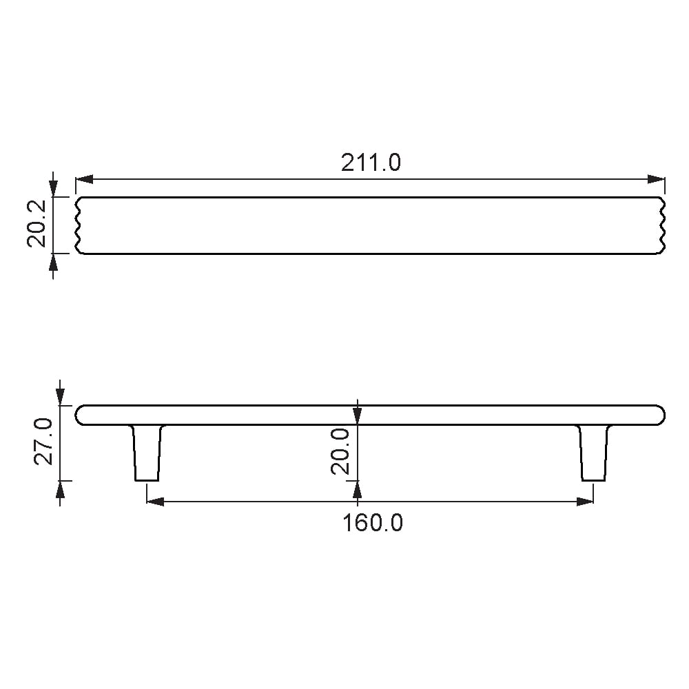 ÇEBİ A372160 MP08 MODERN KULP ZMK.101.02.0111427Mobilya KulplarıÇEBİ