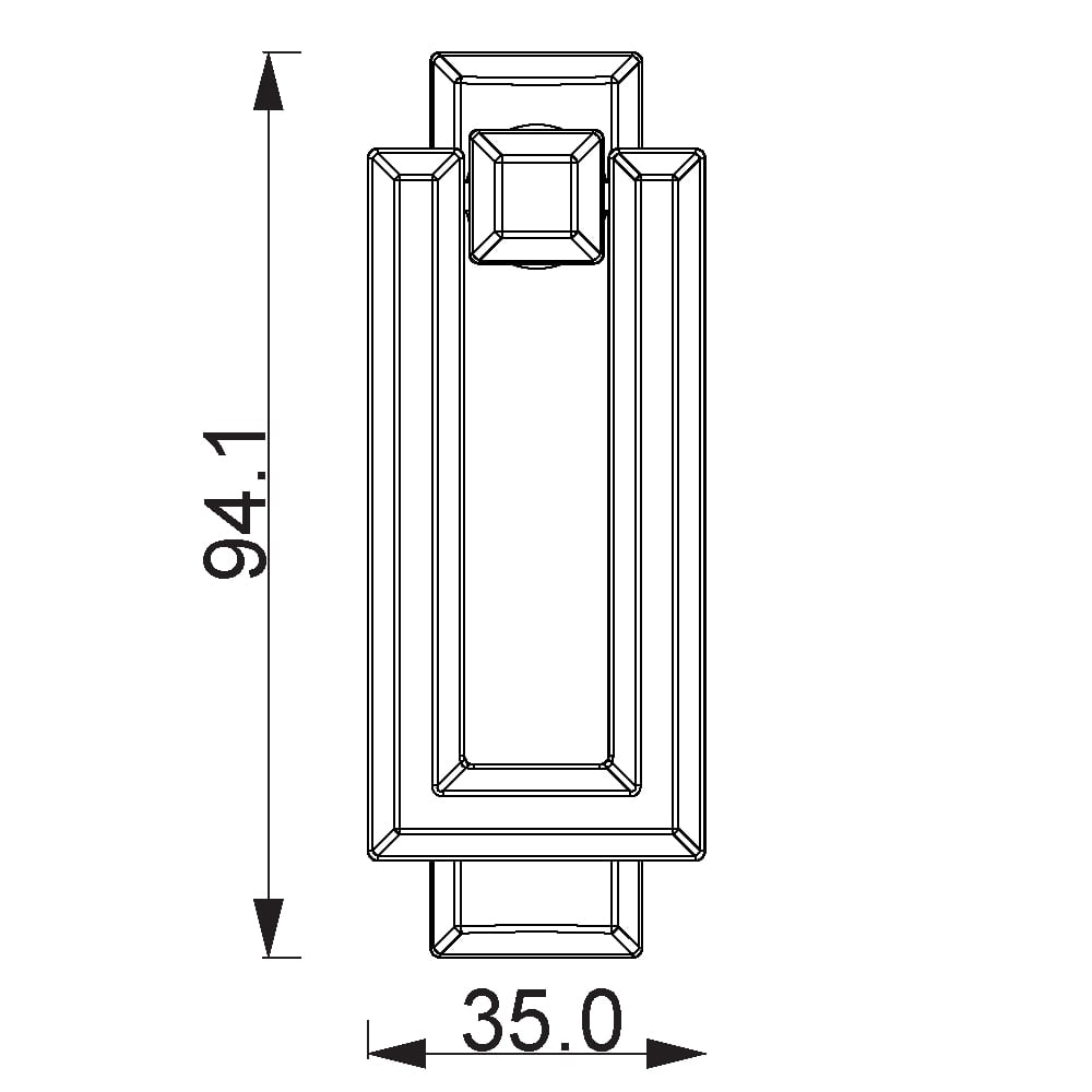 ÇEBİ A4929150 MP11 MODERN SARKAÇ KULP ZMK.101.04.0111463Mobilya KulplarıÇEBİ