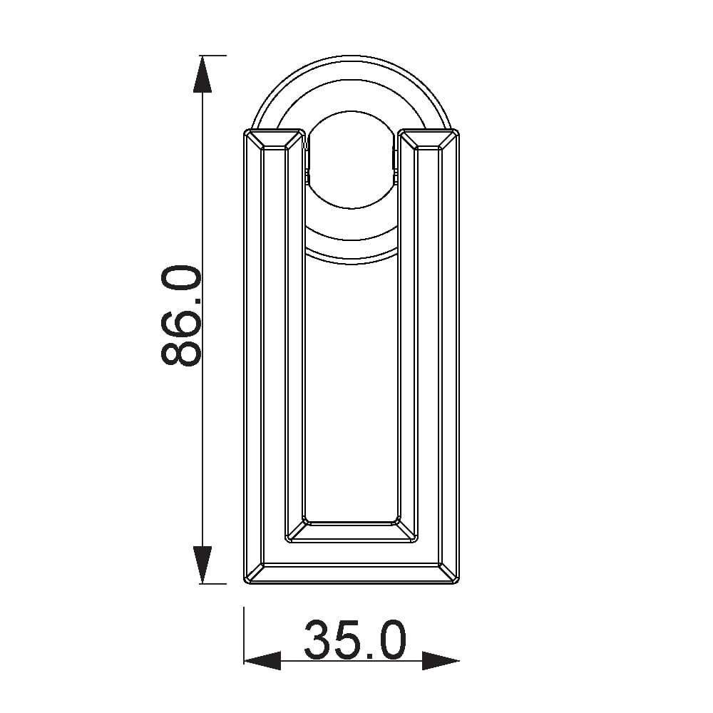ÇEBİ A4929155 MP02 MODERN SARKAÇ KULP ZMK.101.04.0111487Mobilya KulplarıÇEBİ