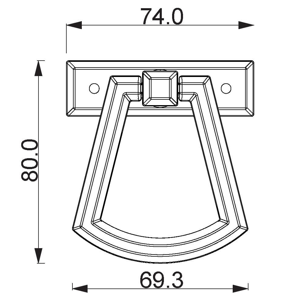 ÇEBİ A4949152 MP11 MODERN SARKAÇ KULP ZMK.101.04.0111544Mobilya KulplarıÇEBİ
