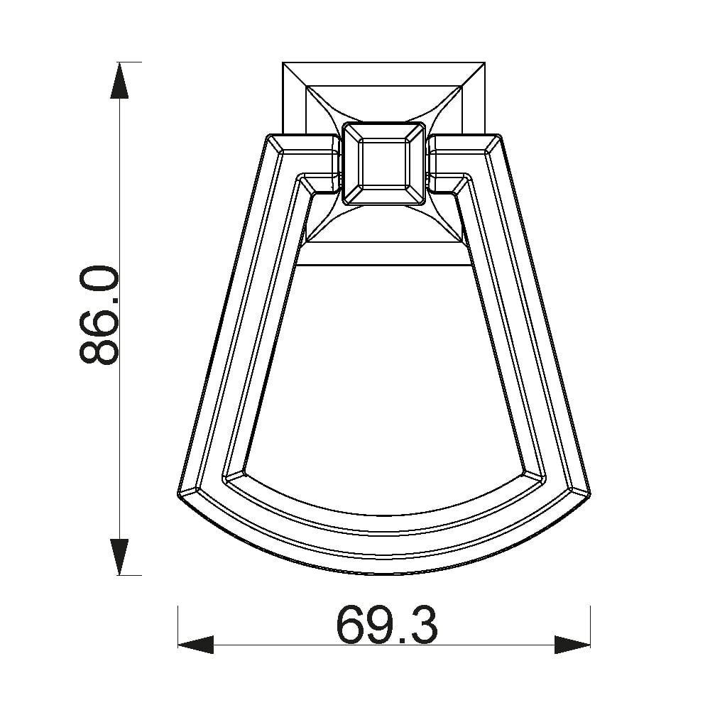 ÇEBİ A4949154 MP02 MODERN SARKAÇ KULP ZMK.101.04.0111550Mobilya KulplarıÇEBİ