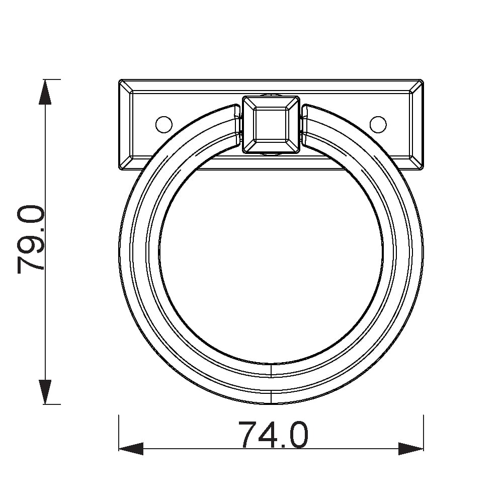 ÇEBİ A4959152 MP02 MODERN SARKAÇ KULP ZMK.101.04.0111577Mobilya KulplarıÇEBİ