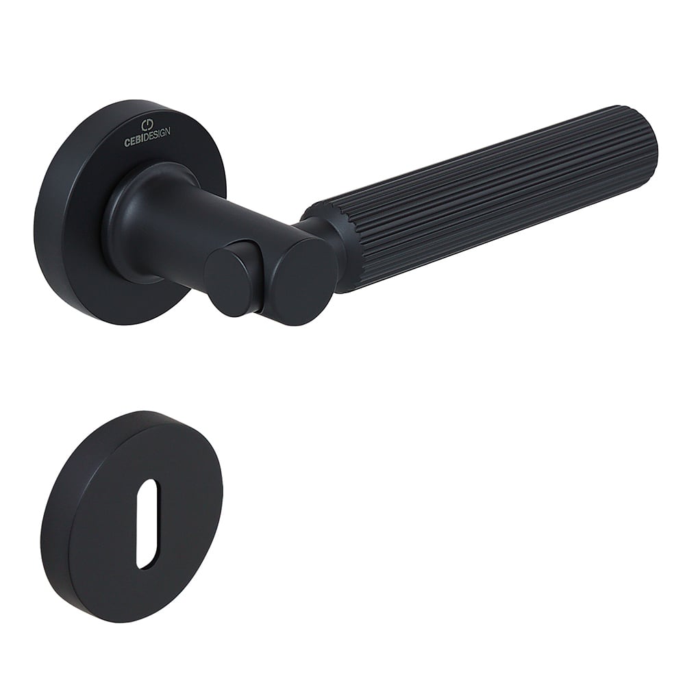 ÇEBİ A5185-30 PC24 ODA TROY-L ÇZG.YUV.RZ.KAPI KOLU201.01.0108267Modern Kapı KollarıÇEBİ