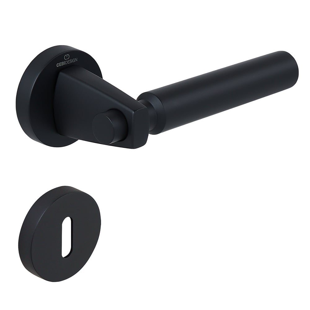 ÇEBİ A5186-10 PC24 ODA HANA-F DÜZ YUV.RZ.KAPI KOLU201.01.0108306Modern Kapı KollarıÇEBİ