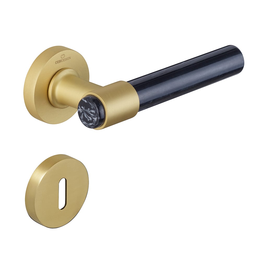ÇEBİ A5232-42 PC35 ODA YUV.RZ.BRIA SİYAH KAPI KOLU201.01.0115819Modern Kapı KollarıÇEBİ