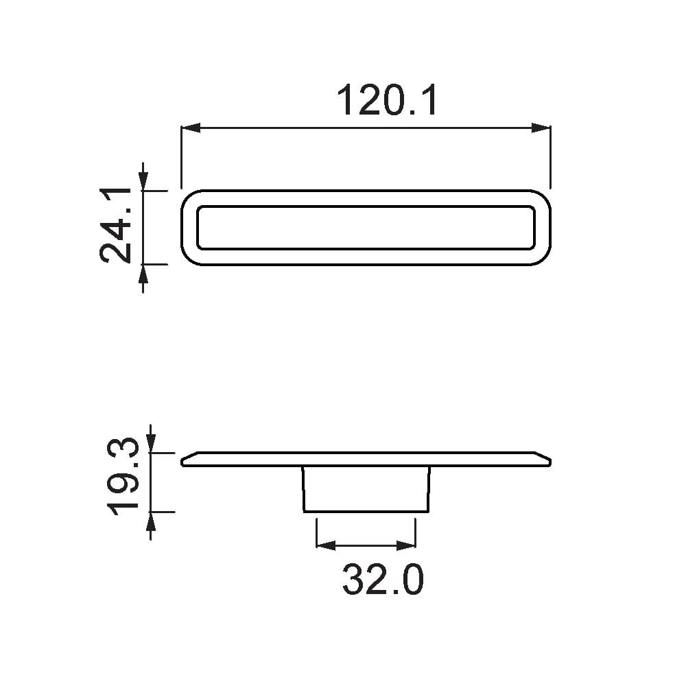 ÇEBİ A928032 PC27 MODERN KULP ZMK.101.02.0117673Mobilya KulplarıÇEBİ
