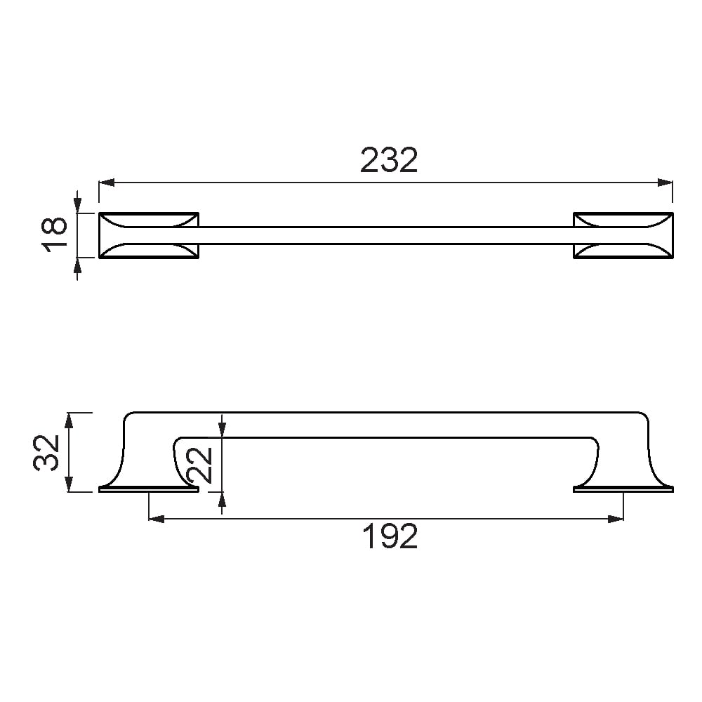 ÇEBİ B967192 MP11 MODERN KULP ALM.101.01.0107496Mobilya KulplarıÇEBİ