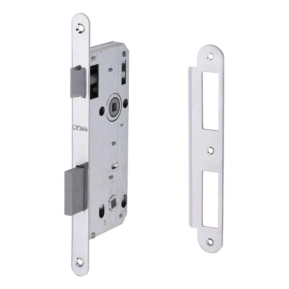 CROMA EKO SESSİZ WC NİKEL KAPI KİLİDİ OVAL 18MM 45x90203.02.0113990Standart KilitlerCROMA