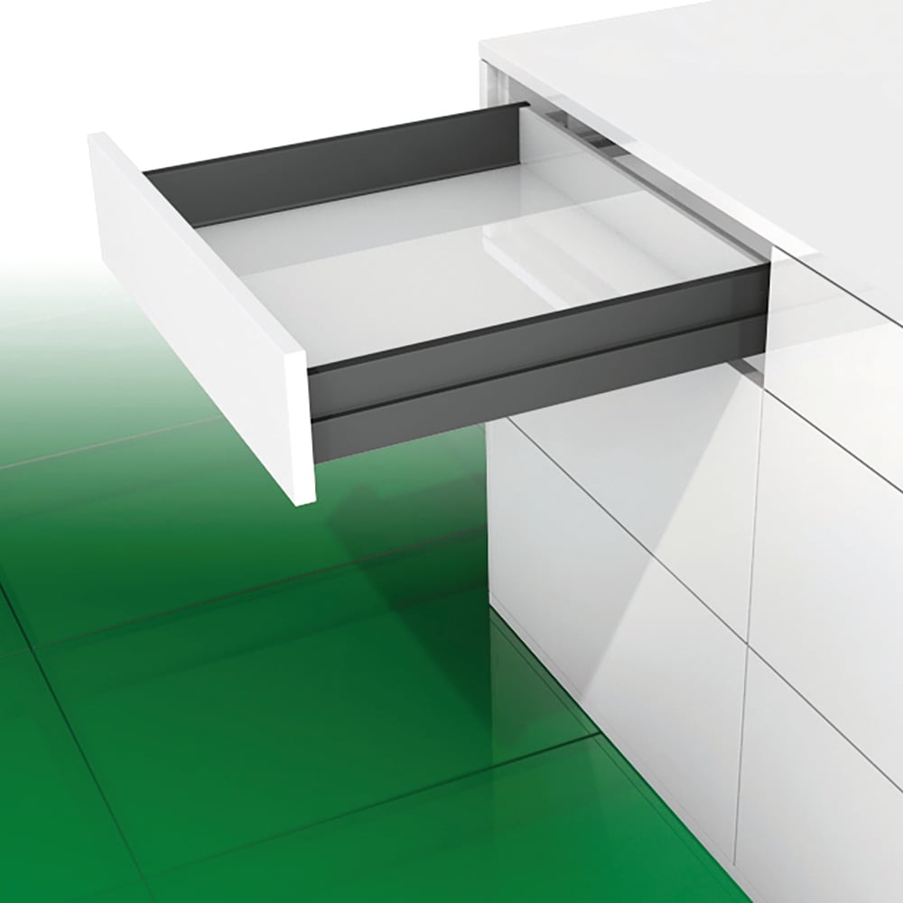 GRASS NOVA PRO SCALA BORDÜRSÜZ H90 ANTRASİT SETGP050.NPS300.STONEYanaklı Çekmece RaylarıGRASS