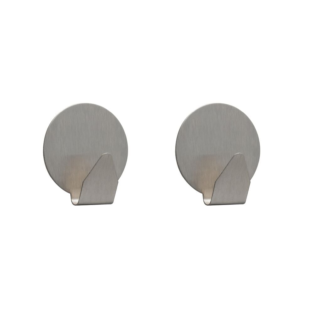 TIGER 1112130942 ROUND PASLANMAZ ÇELİK YAPIŞTIRMALI TEKLİ ASKILIK 2 ADET501.02.0116924AskılarTIGER