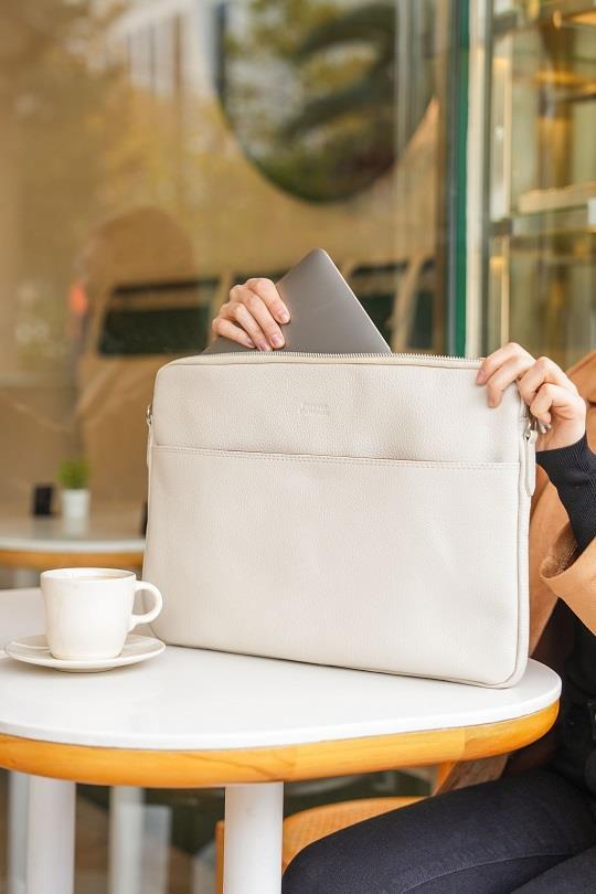 AETHER Jacquline Laptop Çantası Bej