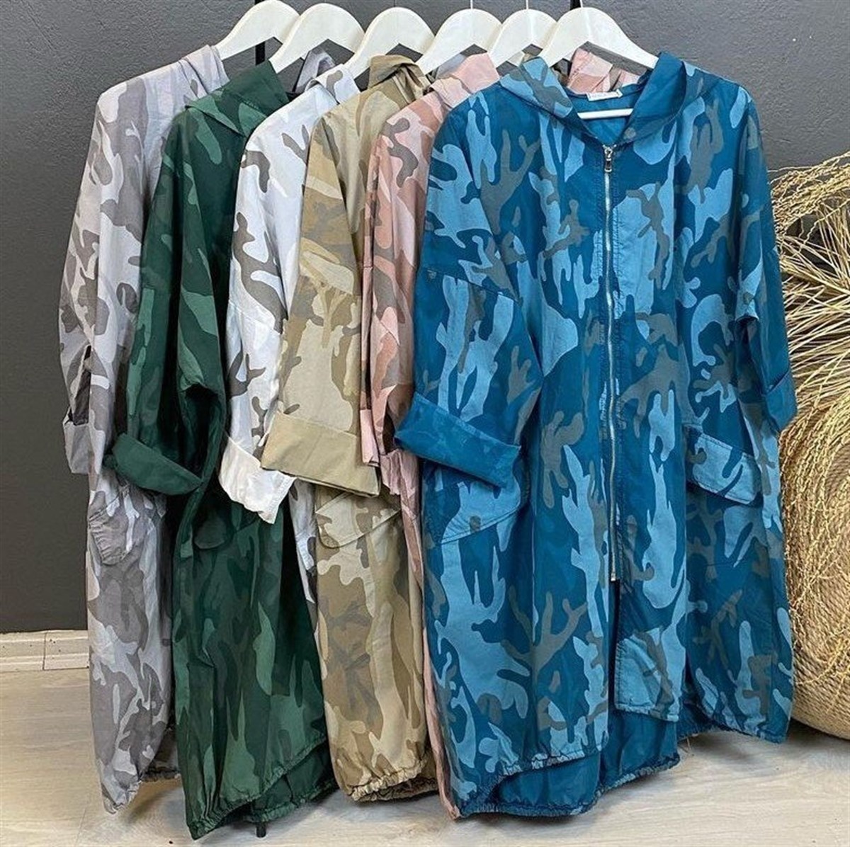 KAPŞONLU TUNİK CEKET