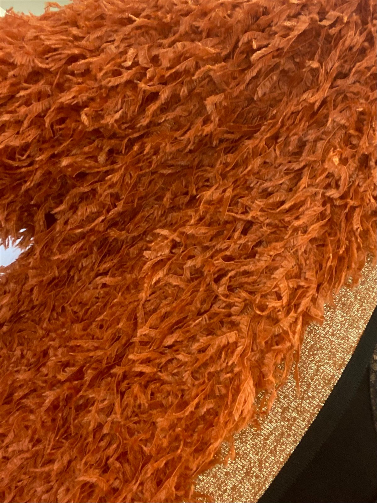 Tiftik Detaylı Sim Şeritli Ceket Kiremit Rengi