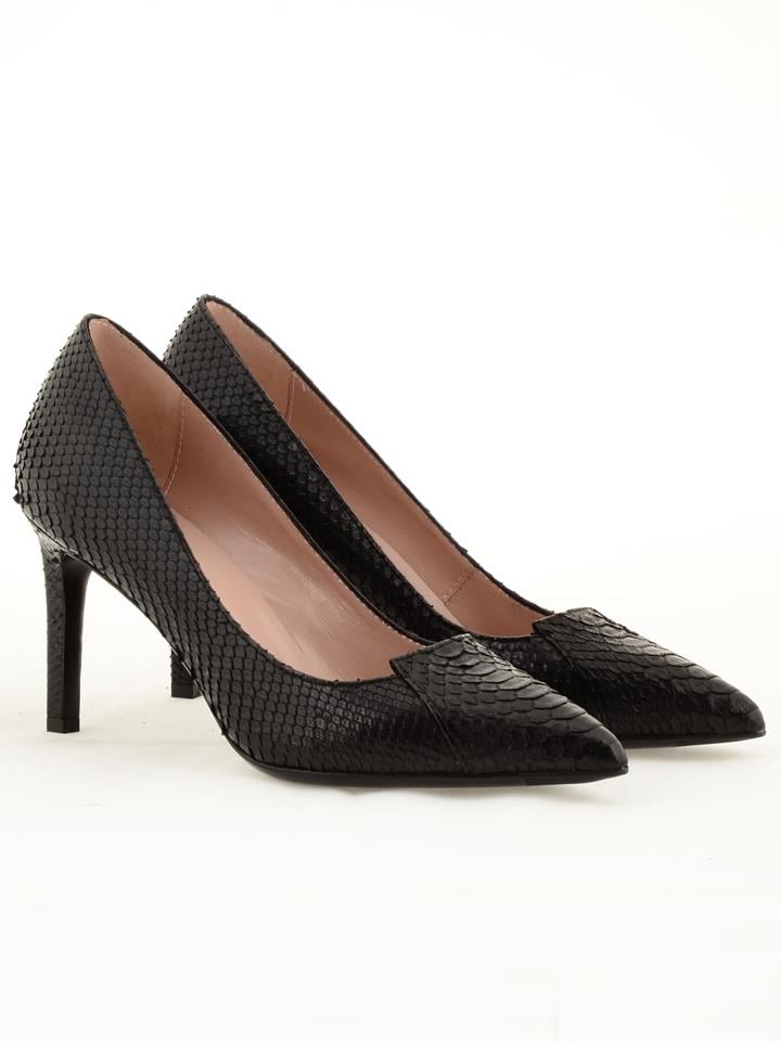 Dekolte Ayakkabı A57108 PITON Siyah