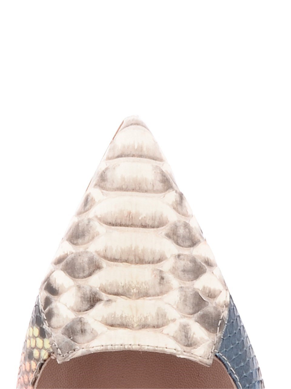 Dekolye Ayakkabi A57108 PITON Çoklu Renkli